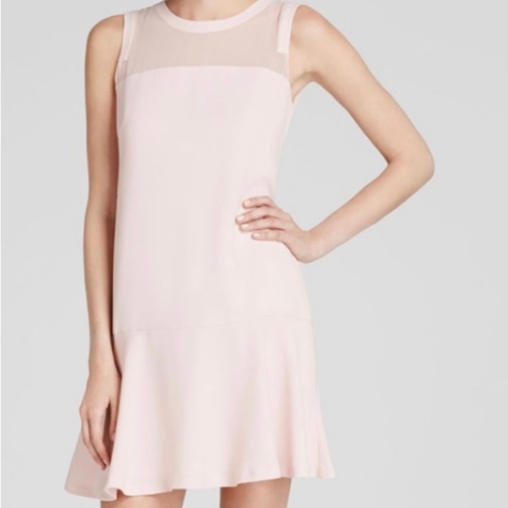 Vince Camuto, Women’s Blush Colored, Drop Waist Dress
